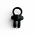 BLACK RABBIT RING